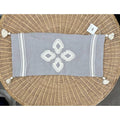 Leighton Pillow Cover (14”x30”)-Smoke Grey