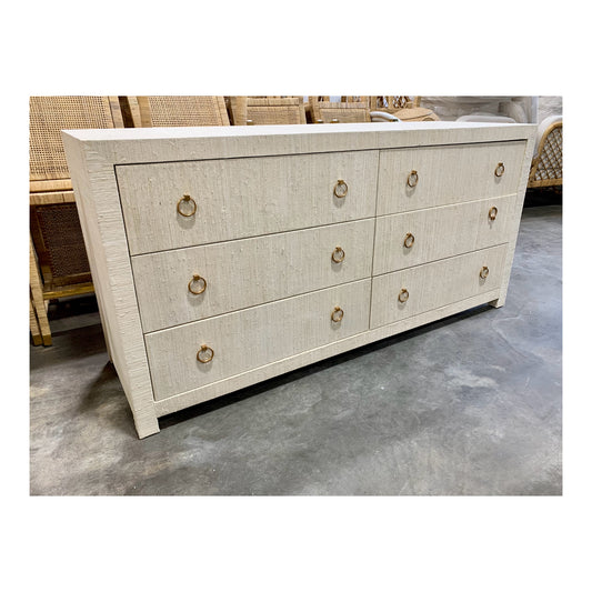 Blake Dresser (Wide 6-Drawer)-Natural