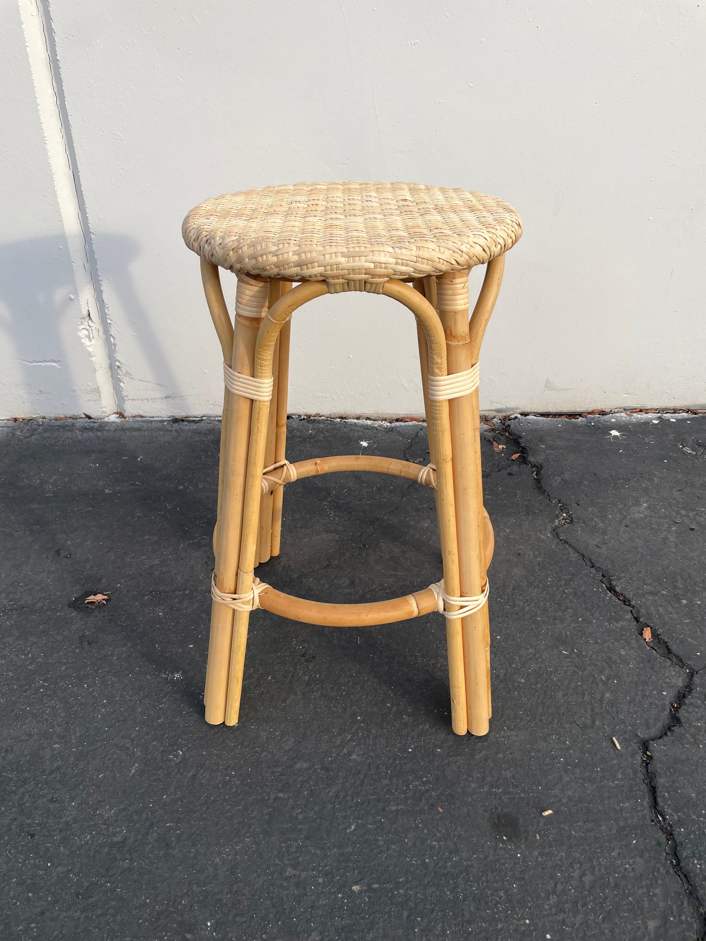 Bistro Backless Counter Stool - Raw Natural