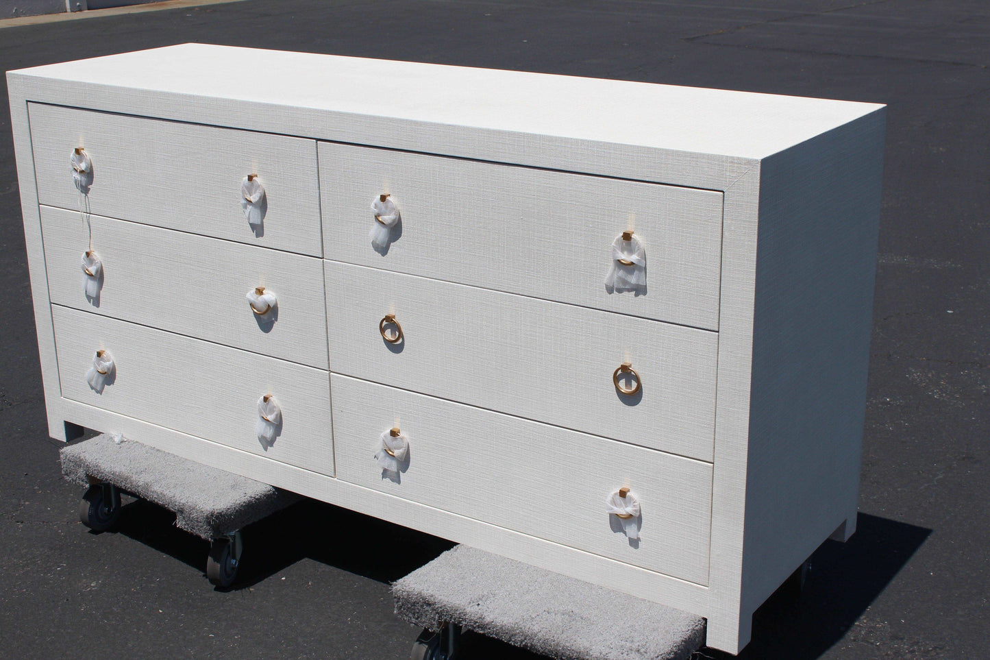 Driftway Wide 6 Drawer Dresser-Chalk - The Home Decor Outlet