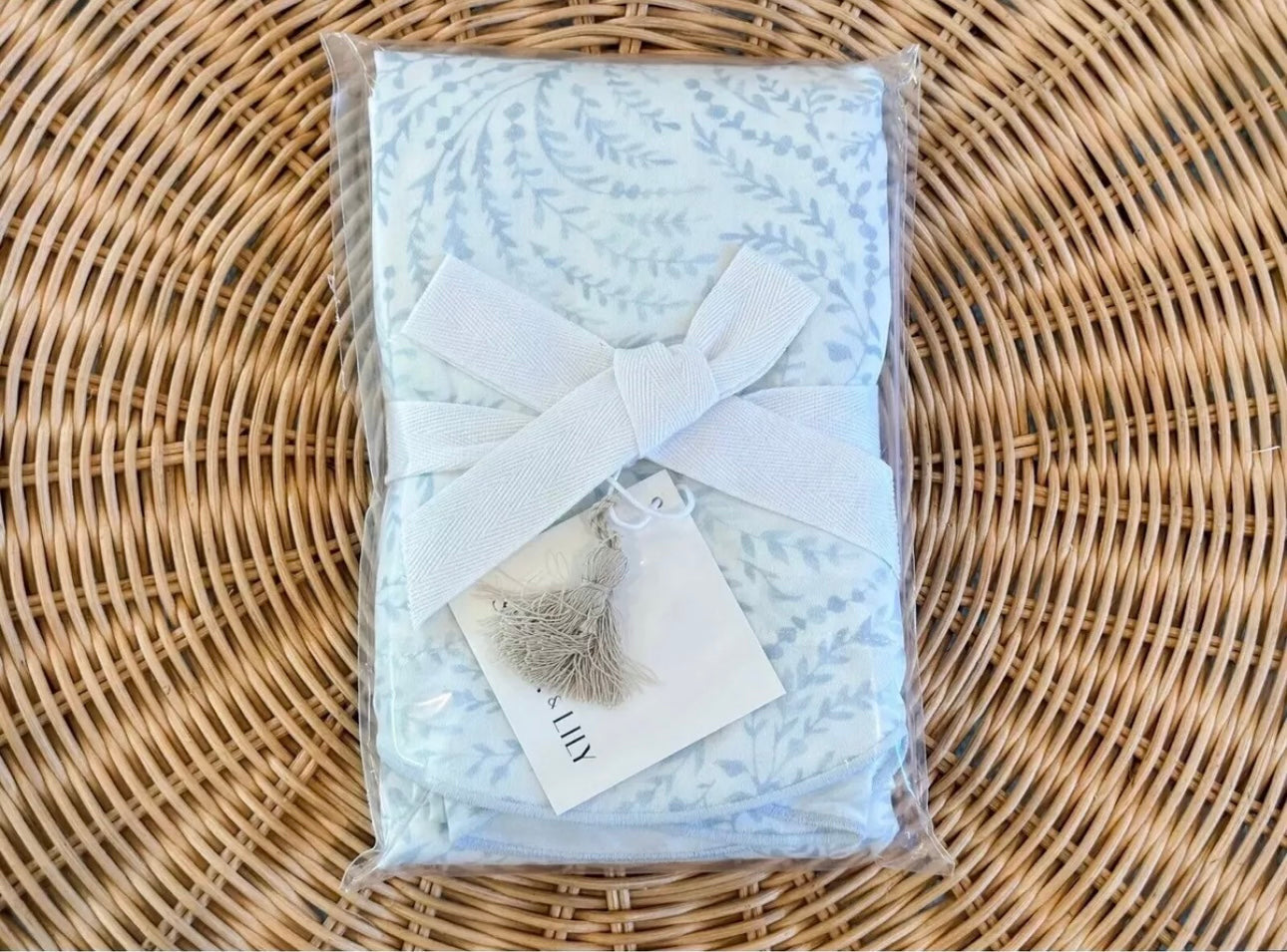 Priano Sateen Euro Pillow Sham-Sky Blue