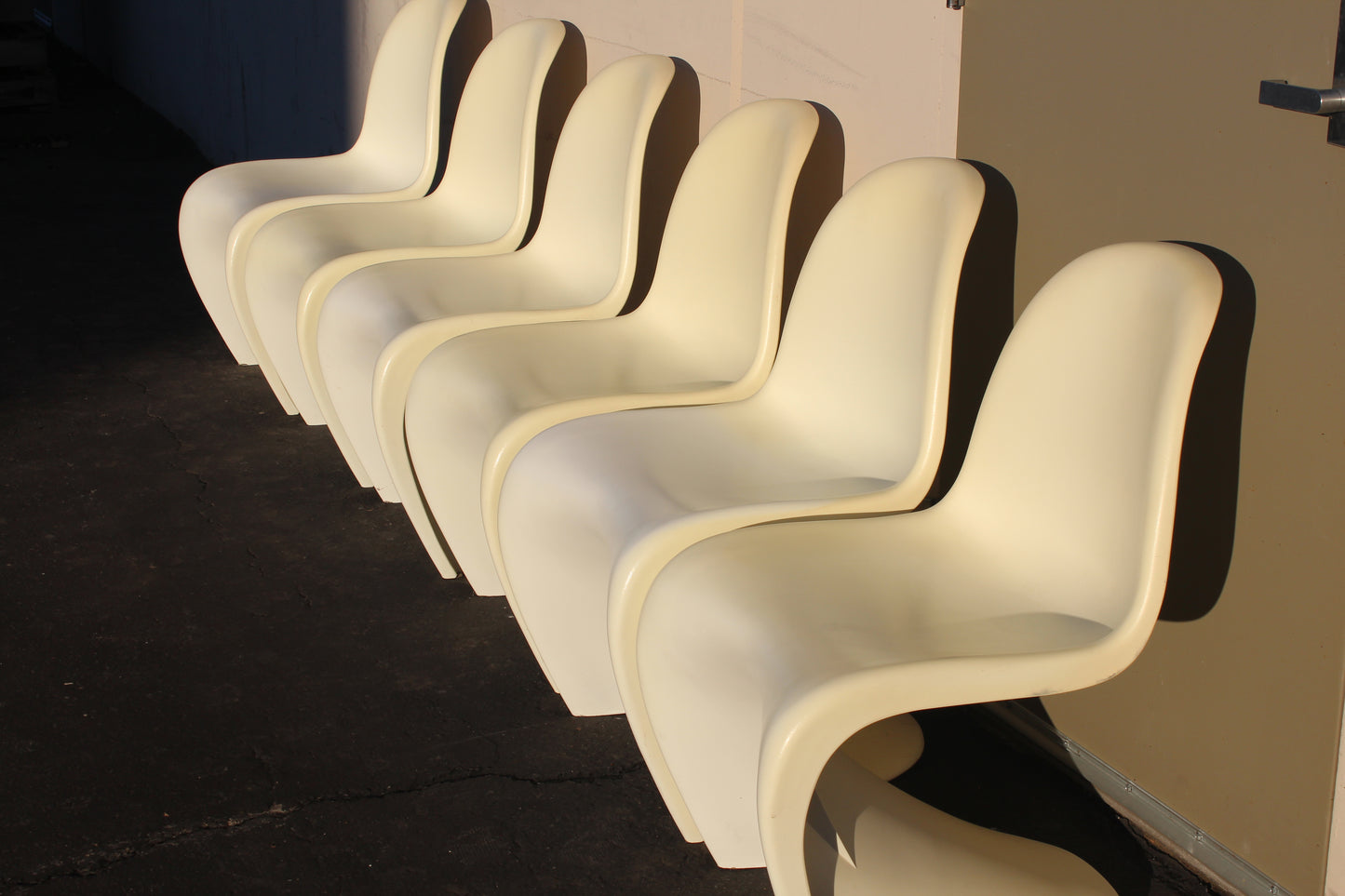 Panton Style “S” Chairs