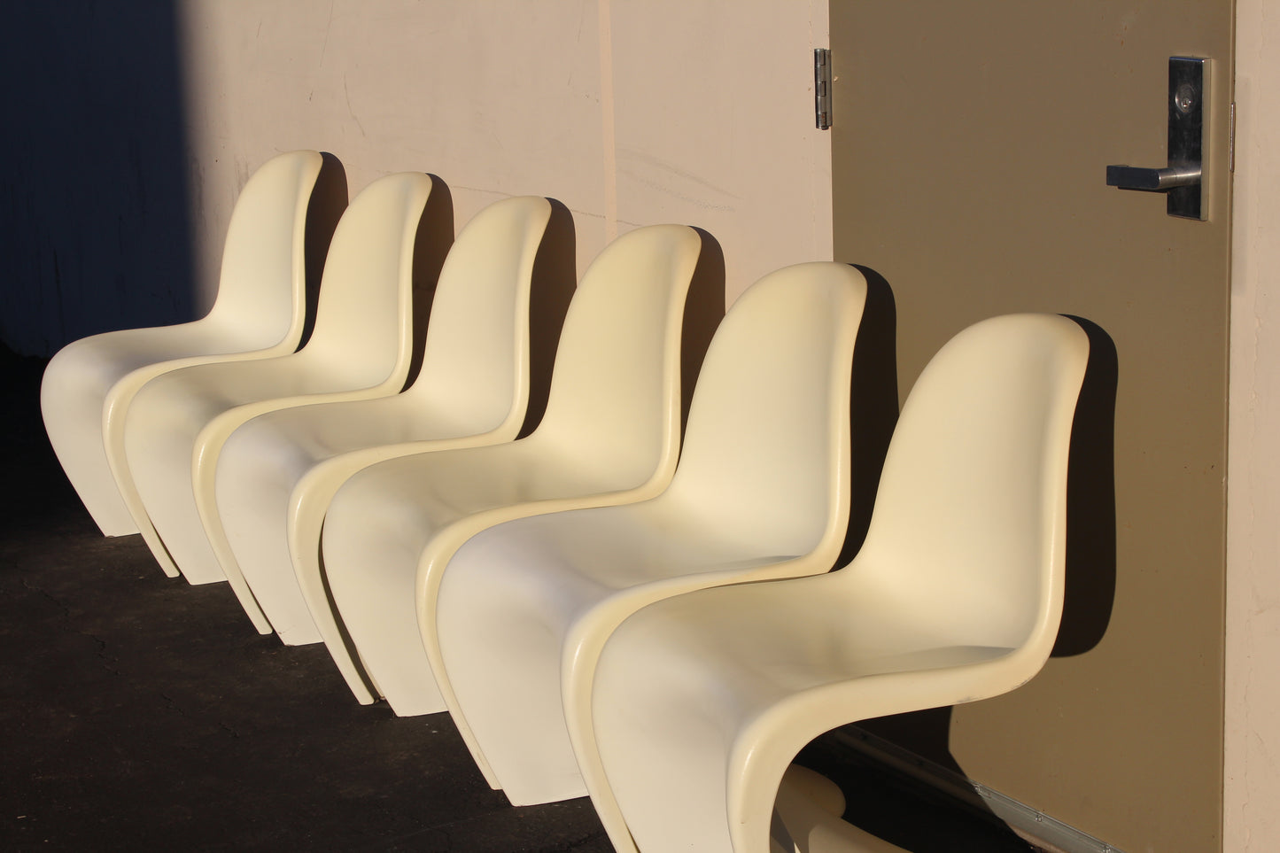 Panton Style “S” Chairs