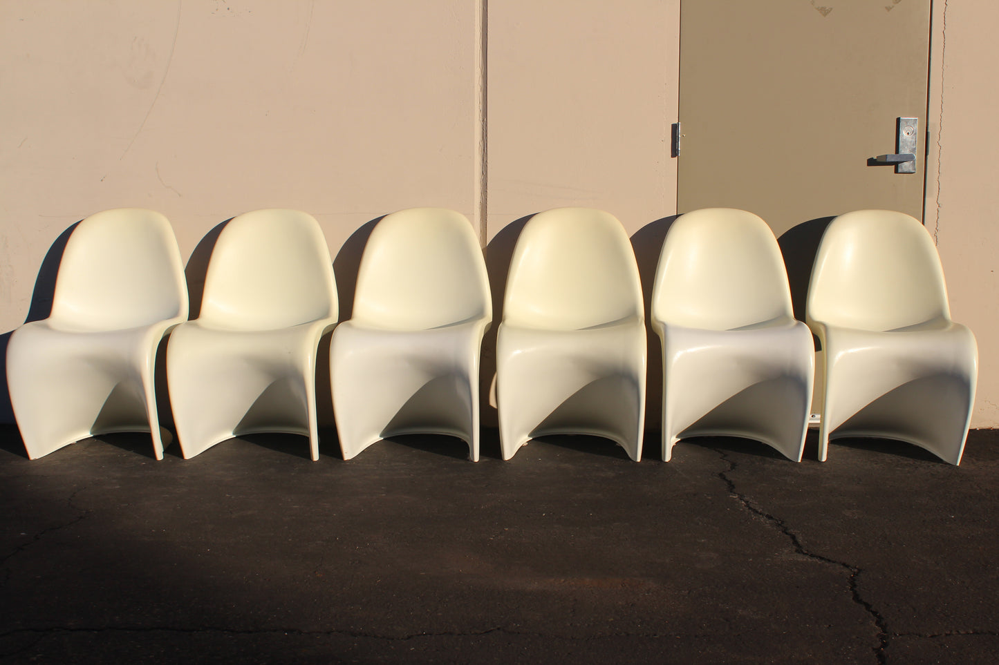 Panton Style “S” Chairs