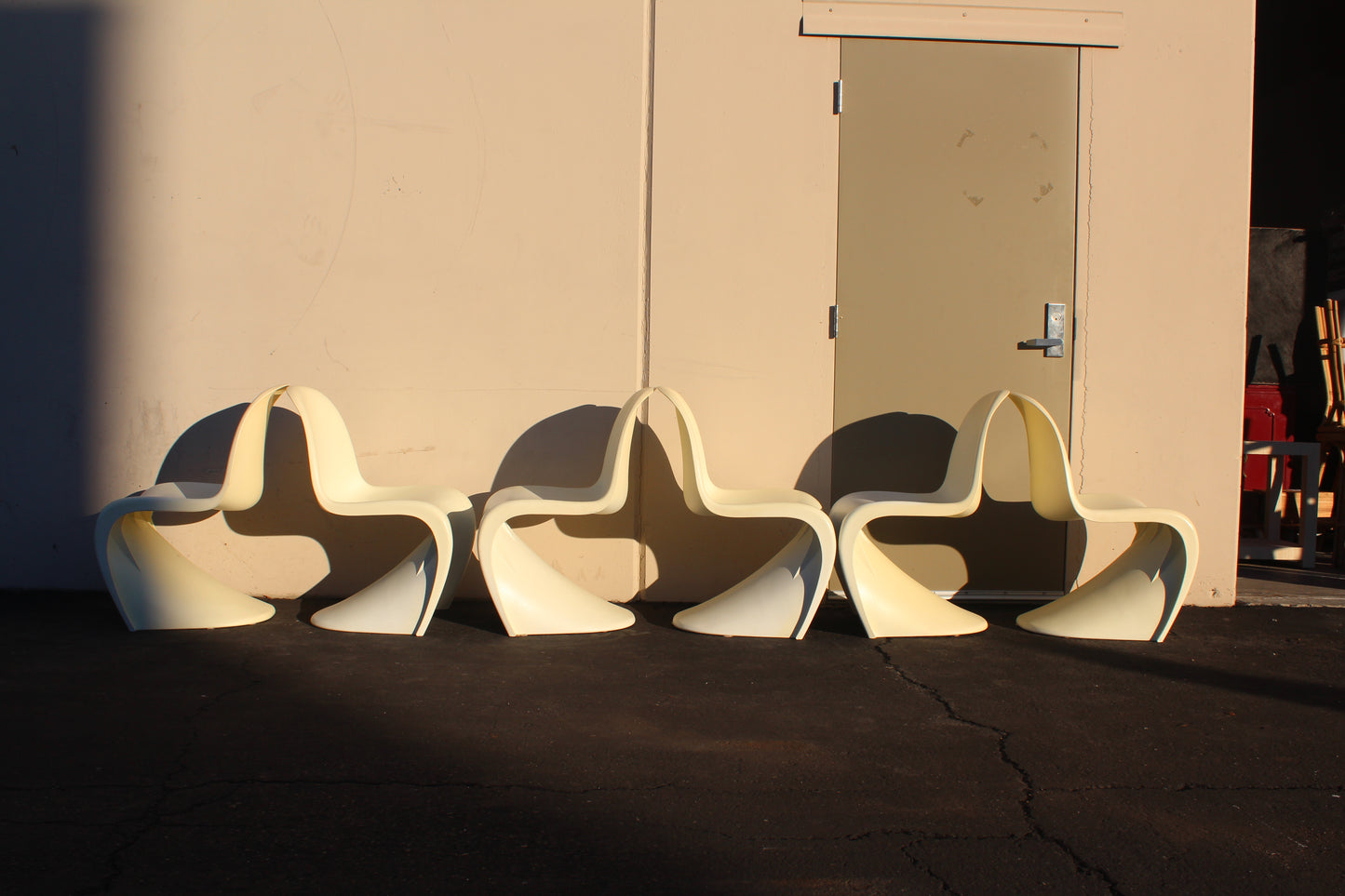 Panton Style “S” Chairs