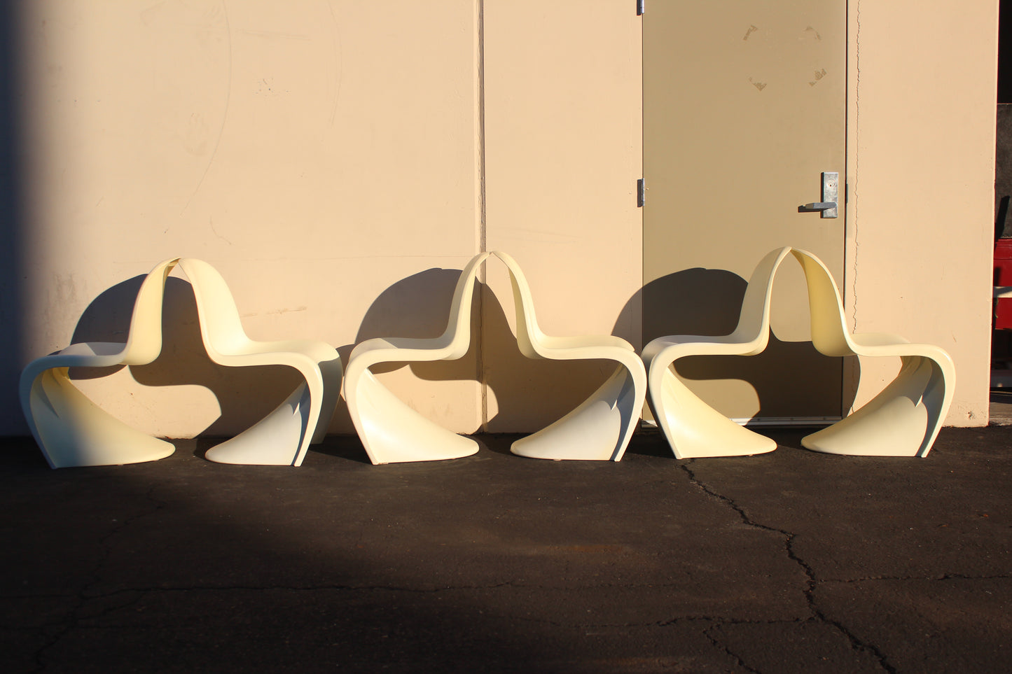 Panton Style “S” Chairs