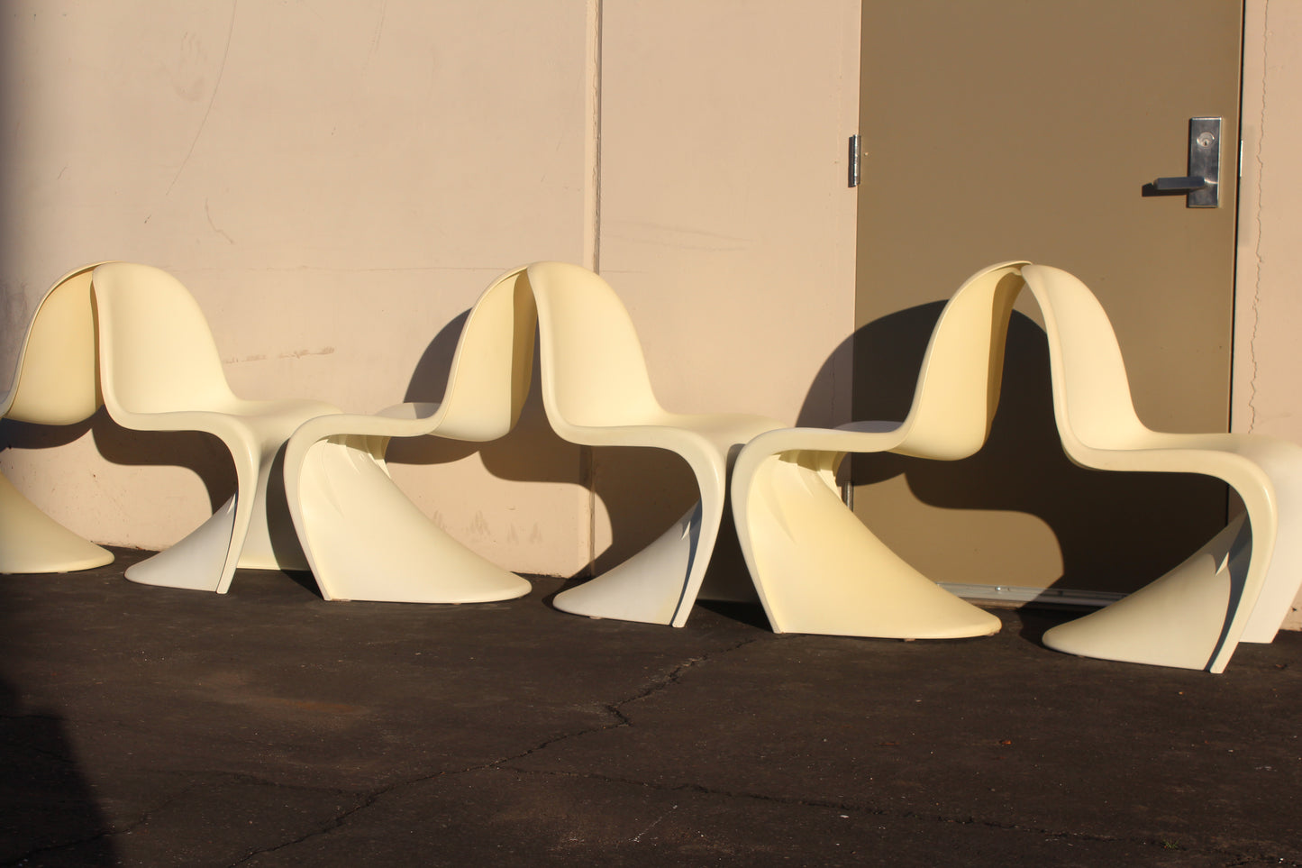 Panton Style “S” Chairs