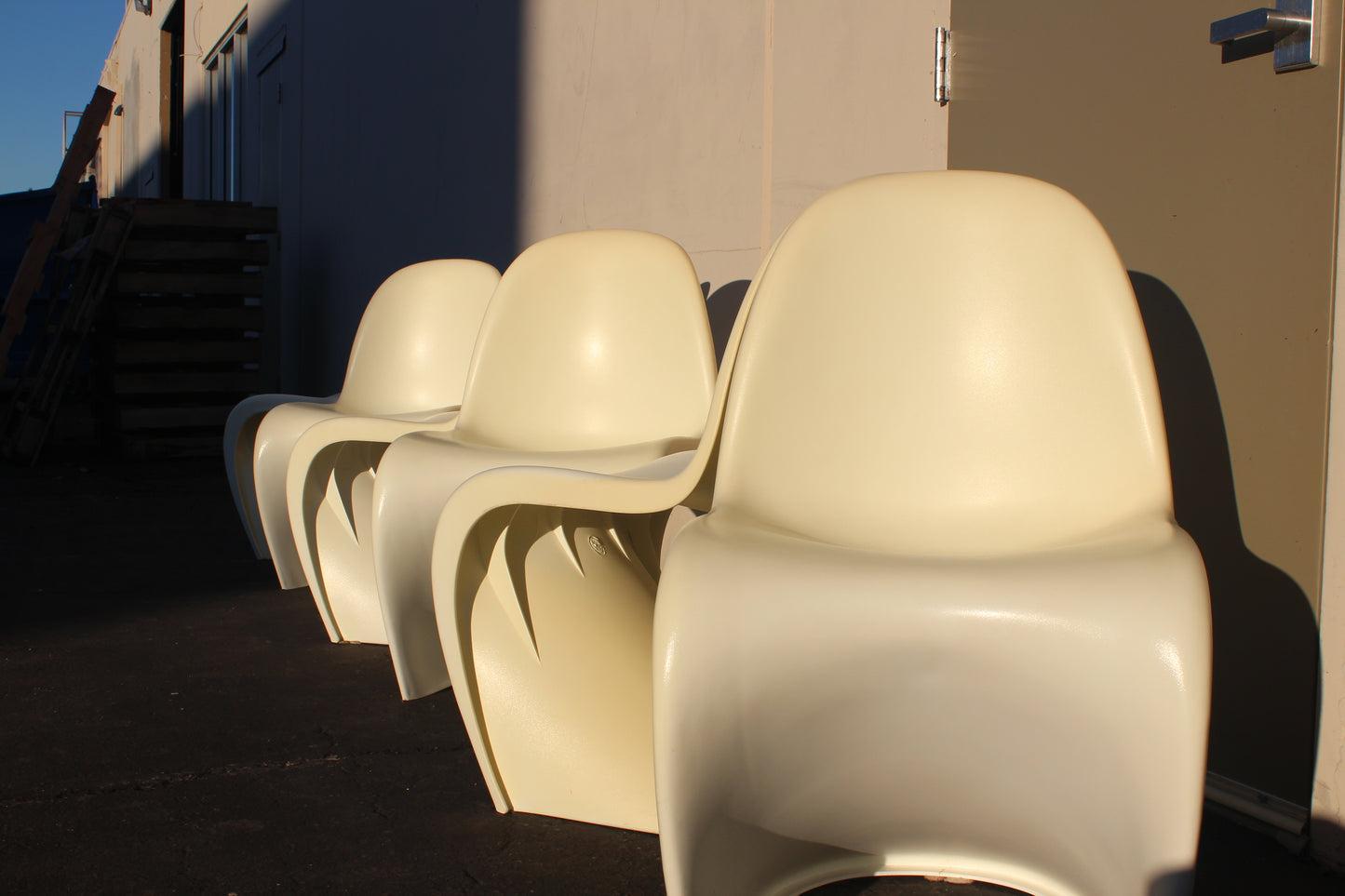 Panton Style “S” Chairs