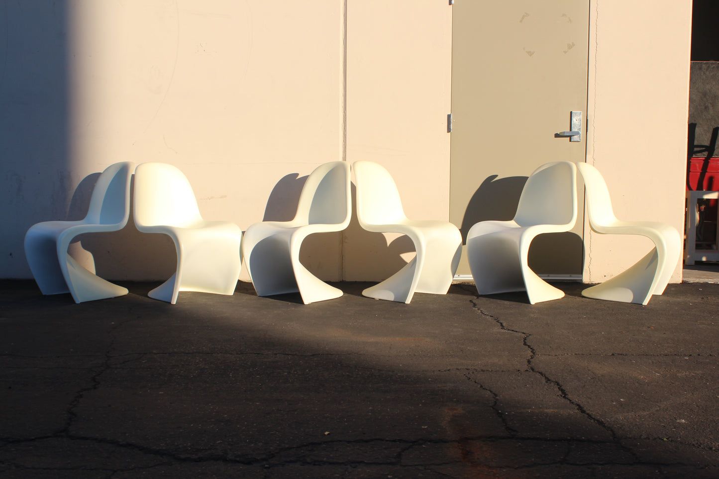 Panton Style “S” Chairs