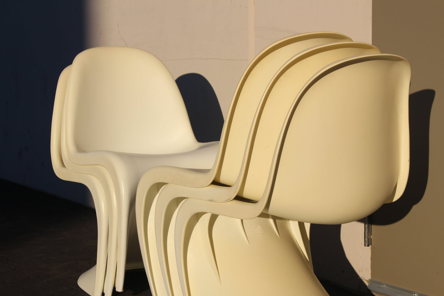 Panton Style “S” Chairs