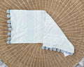 Luca Pillow Cover (14”x30”)-Sky Blue - The Home Decor Outlet