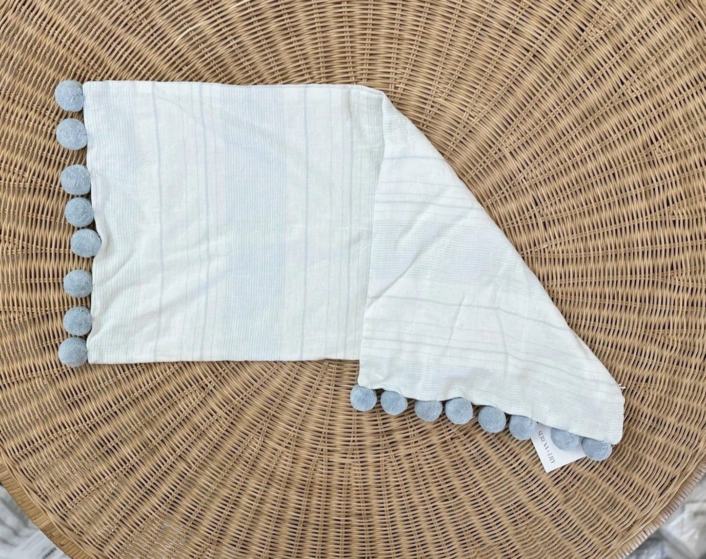 Luca Pillow Cover (14”x30”)-Sky Blue - The Home Decor Outlet