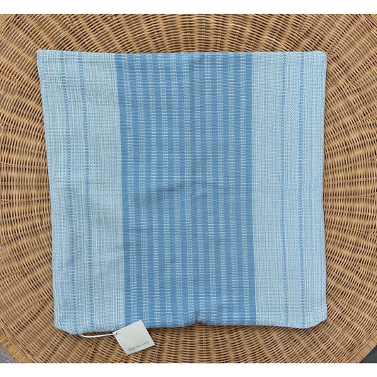 Zuma Outdoor Pillow Cover (24” SQ)-Hydrangea Blue - The Home Decor Outlet