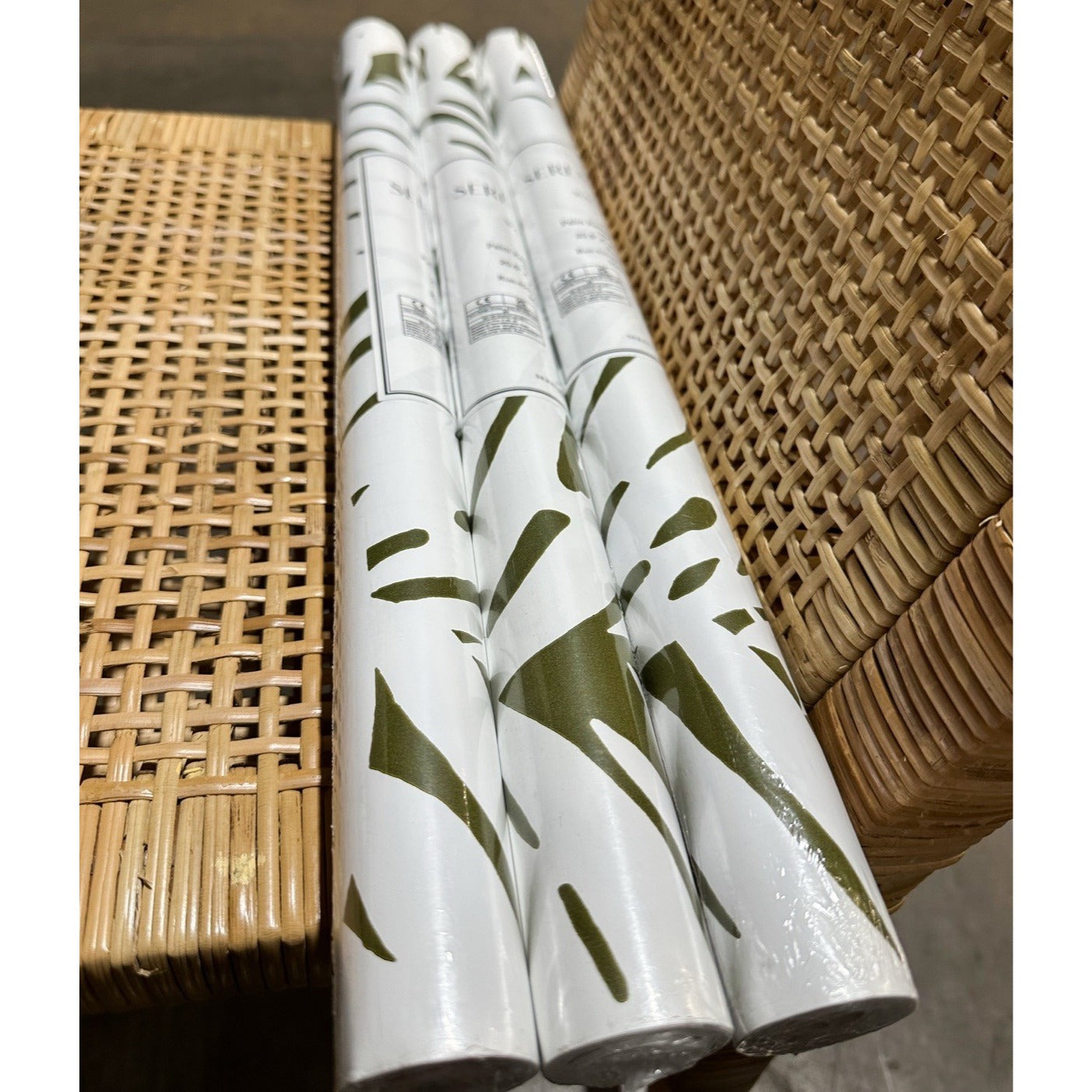Palm Removable Wallpaper-Grove Green
