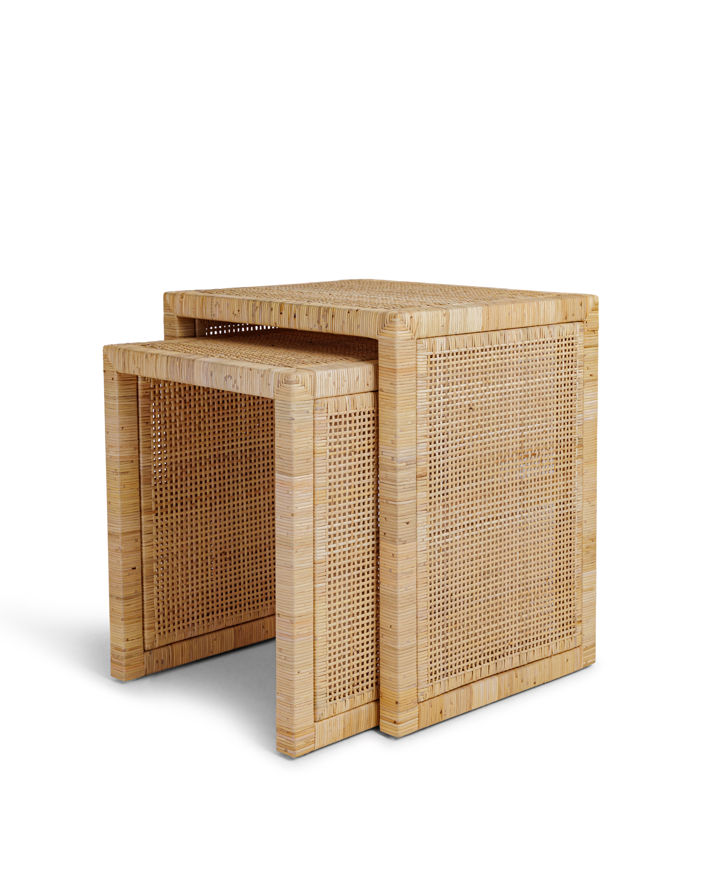 Bali Nesting Tables - Natural - Zaara's Market