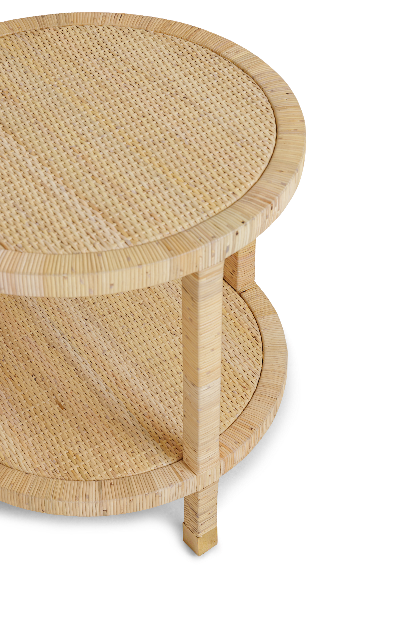 Bali Round Side Table Natural