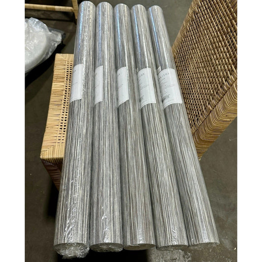 Swansea Paperweave Wallcovering-Pewter Grey - The Home Decor Outlet