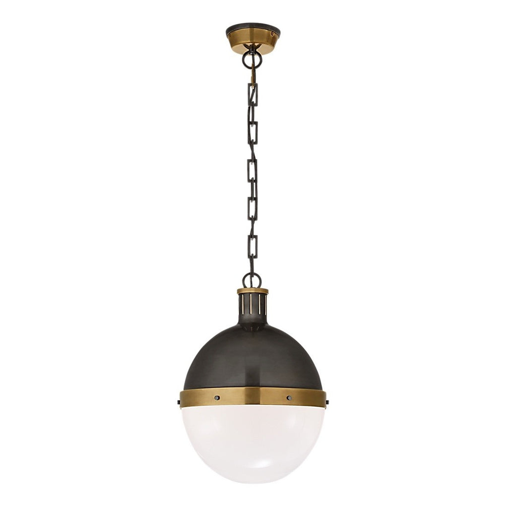 Visual Comfort Hicks Large Pendant (Bronze & Antique Brass) TOB 5063BZ/HAB-WG