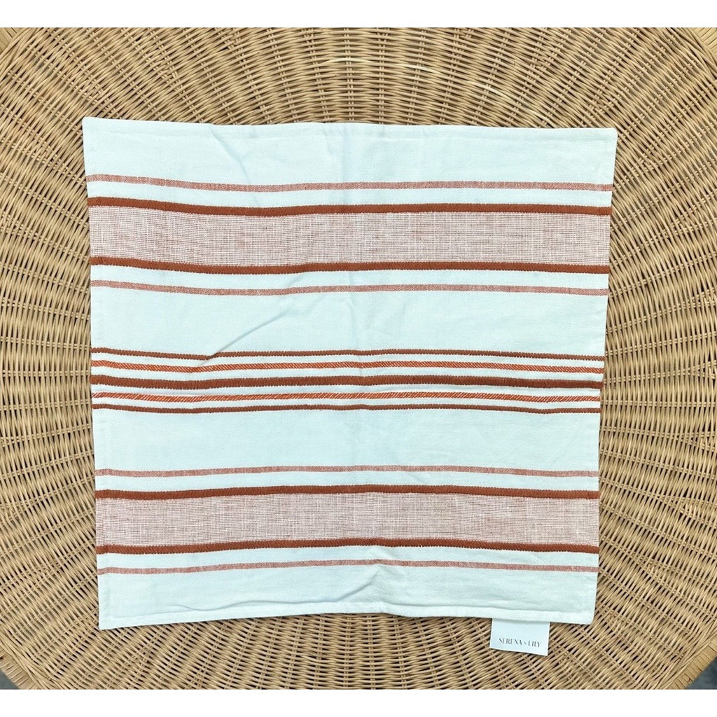 Milos Pillow Cover (22” SQ)-Various Colors