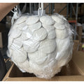 Pescadero Round Coconut Shell Pendant Light-Beige