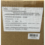 Headlands Oblong Rattan Pendant-Natural Brown