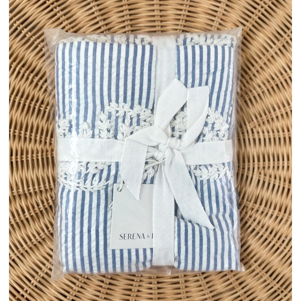 Westport Euro Pillow Sham-French Blue - The Home Decor Outlet