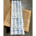 Seahaven Toile Coastal Wallpaper (Different Run #’s)-French Blue (CL)