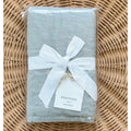 Positano Linen Euro Pillow Sham-Eucalyptus Green - The Home Decor Outlet