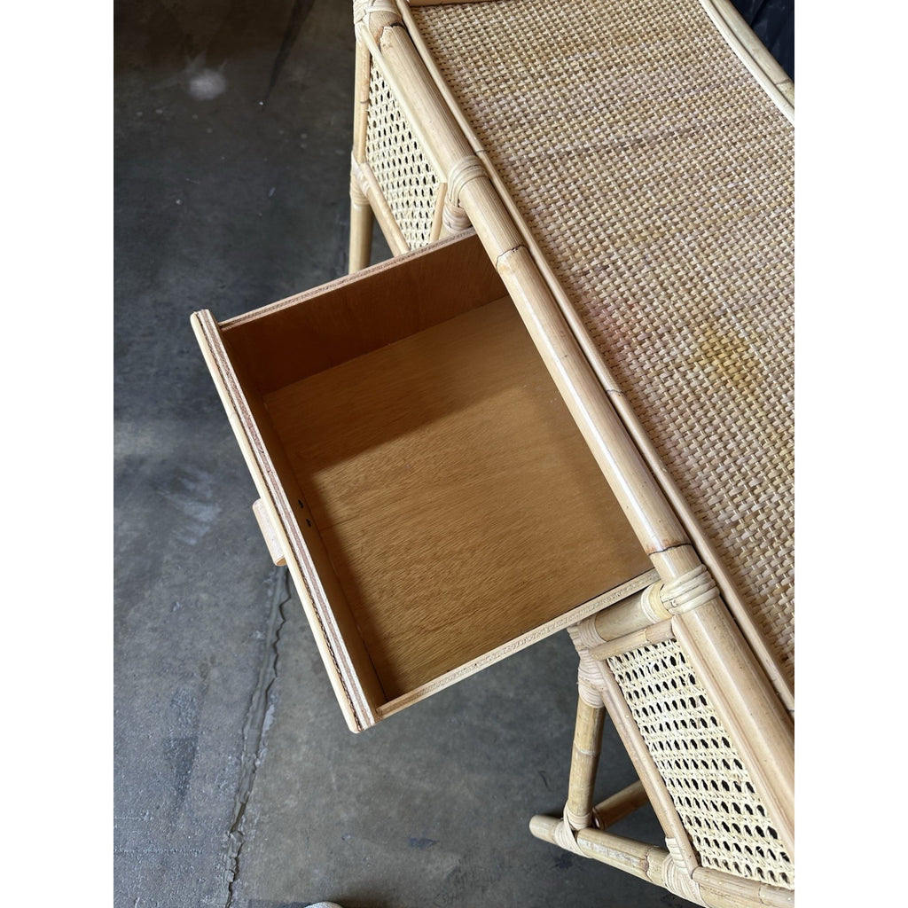 Kids Rattan Sunflower Coastal Vanity (SAMPLE) by Zaara's Market
