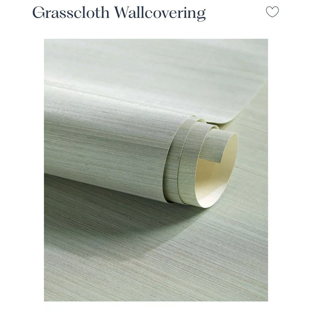 Grasscloth Wallcovering-Eucalyptus Green
