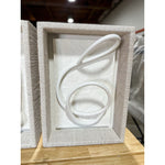 PALECEK Fiona Rattan Tangle & Loop Wall Art Decor (Set of 2)-White