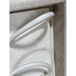 PALECEK Fiona Rattan Tangle & Loop Wall Art Decor (Set of 2)-White