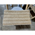 Bali Beaded Pillow Cover (12”x21”)-Natural Brown/Beige
