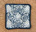 Artichoke Pillow Cover (20” SQ)-Vintage Indigo/Coastal Blue - The Home Decor Outlet