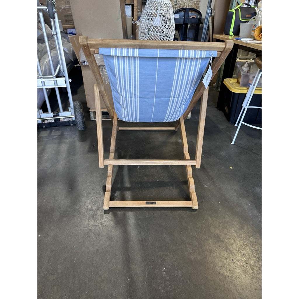 Teak Sling Chair-Natural Brown - The Home Decor Outlet