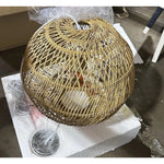 Summerland Outdoor Round Pendant (20” DIAM)-Light Dune Brown