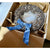 Pinecone Holiday Christmas Wreath (24” DIAM)-Brown/White Tip