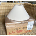 Marseille Floor Lamp Shade-Natural Linen/Gold Lined