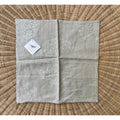 Lucia Pillow Cover (20” SQ)-Sand Beige