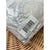Cavallo Tile Linen Euro Pillow Sham-Flax Beige/Chambray Blue