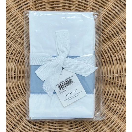 Beach Club Border Percale Euro Pillow Sham-Coastal Blue - The Home Decor Outlet