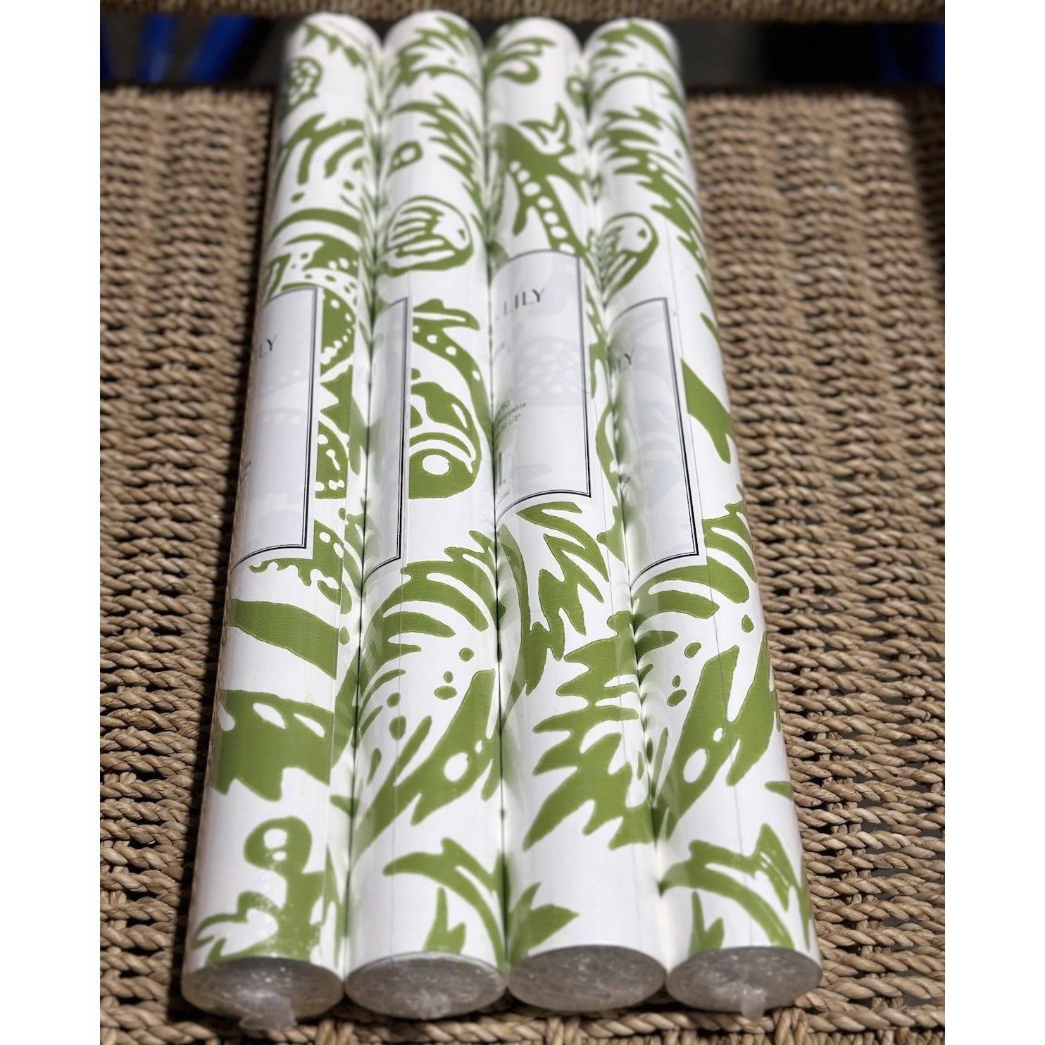 Sicily Wallpaper-Grass Green - The Home Decor Outlet