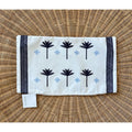 Sunbrella Veracruz Pillow Cover (12”x21”)-White/Navy Blue - The Home Decor Outlet