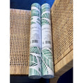 Fallbrook/Cut Leaf Wallpaper-Green - The Home Decor Outlet