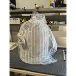 Santa Barbara Rattan Bell Plug-in Pendant-White