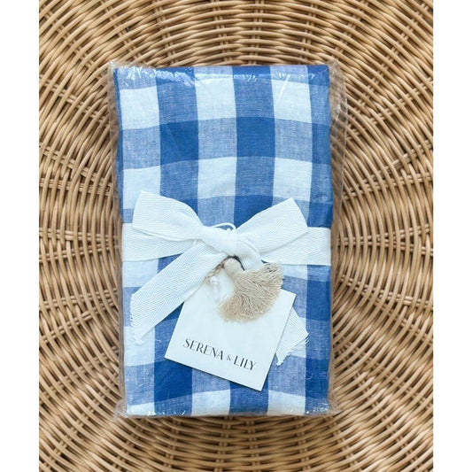 Hyannis Linen Euro Pillow Sham-French Blue - The Home Decor Outlet