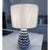 Westerly Bedside Table Lamp-Navy Blue