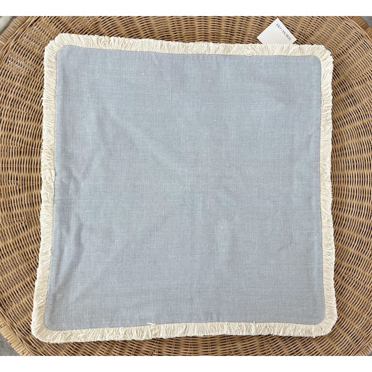 Bowden Pillow Cover (24” SQ)-Sky Blue - The Home Decor Outlet