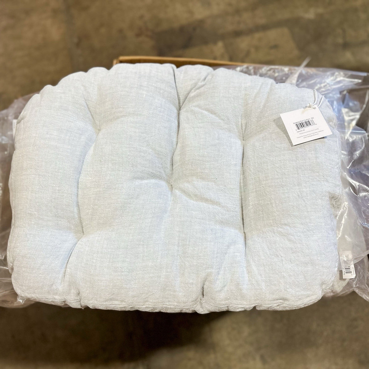 REPLACEMENT CUSHION ONLY for Hanging Rattan Chair-Sky Blue