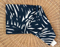 Palm Pillow Cover (14”x30”)-Midnight Blue
